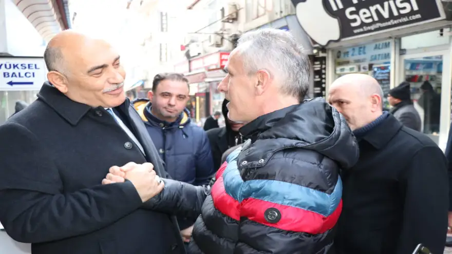 Şahin, projelerini anlatıyor, sorunları dinliyor...