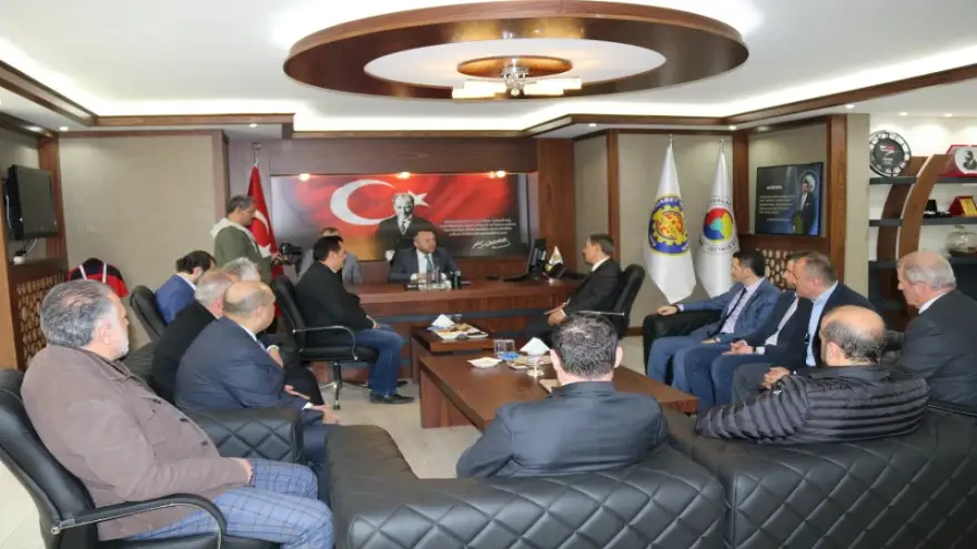 Başkan Uysal, TSO'yu ziyaret etti...