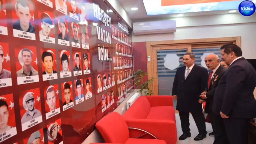 Başkan Uysal'dan, şehit ailelerine ziyaret