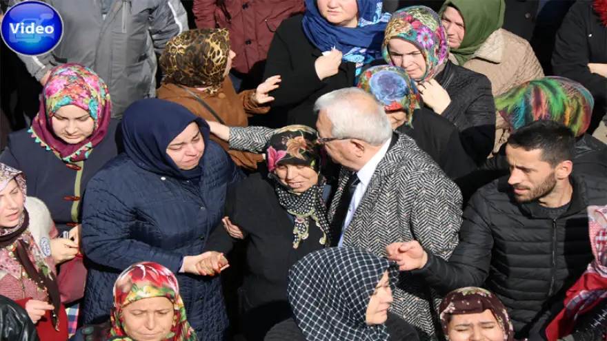 Posbıyık, Arslan'ın cenaze törenine katıldı...