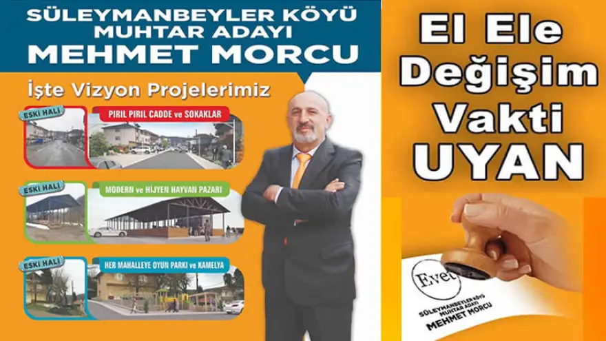 Morcu, verdiği vaatlerle dikkat çekiyor…