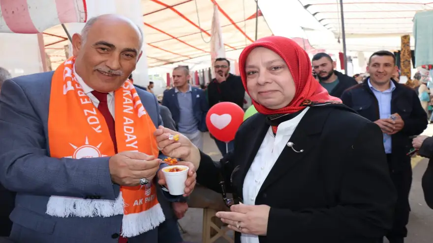 Şahin, maraton koşusunda...