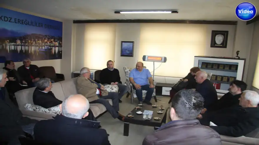 Posbıyık, Ereğli'liler Derneği'ni ziyaret etti...