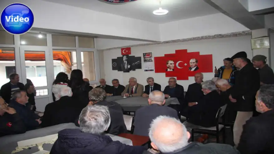 Posbıyık, Bayburtlular Derneği'ni ziyaret etti..