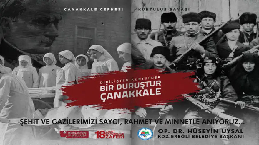 Başkan Uysal: "Şehit ve Gazilerimizi saygı, rahmet ve minnetle anıyoruz"