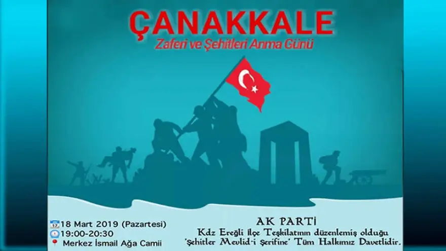 Şehitler Mevlid-i Şerifine davetlisiniz...