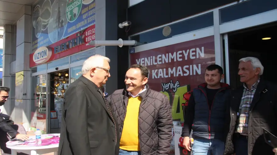 Posbıyık, seçim turlarına devam ediyor