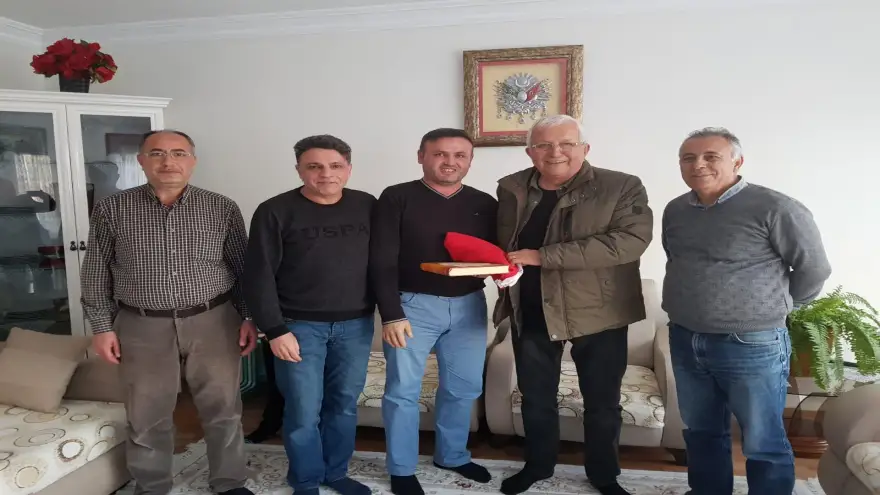 Posbıyık, Gazi Akyol’a evinde ziyaret etti...