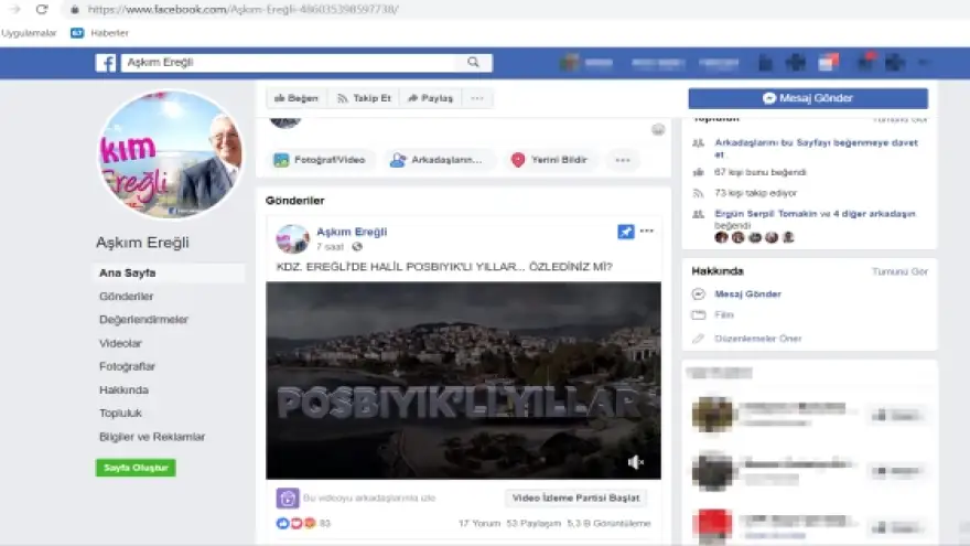 Sahte hesap kurmuşlar…