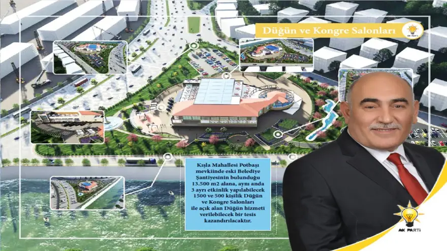 Şahin: "Ereğli’ye yakışır düğün Salonu inşa edeceğiz"