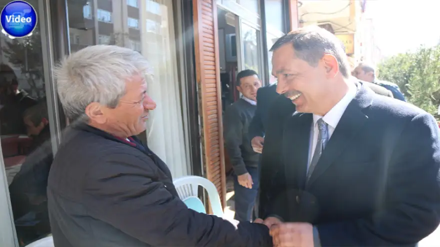 Esnaf gezisin de Uysal sevgisi