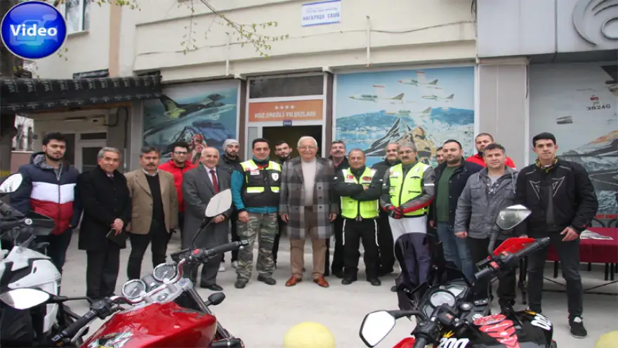 Posbıyık motosiklet federasyonunu ziyaret etti...