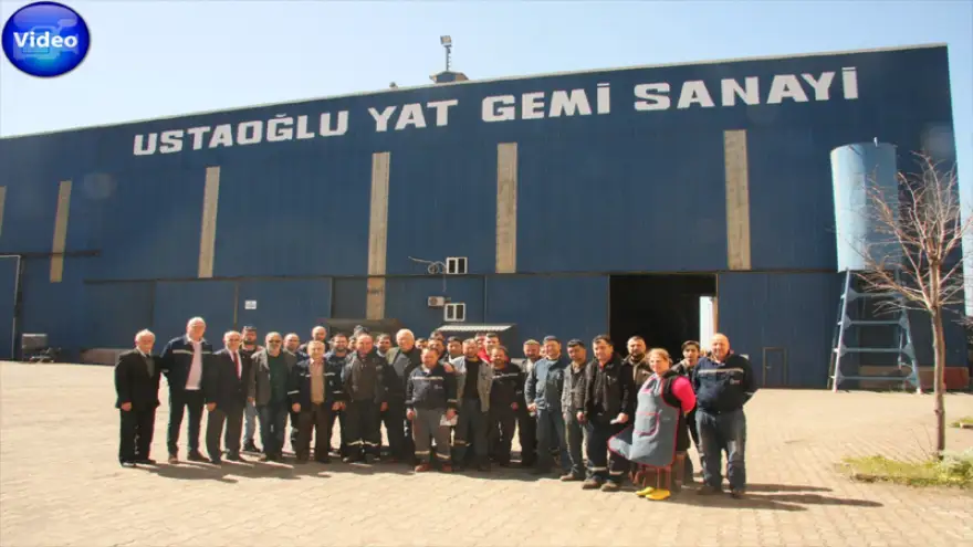 Posbıyık, tersanelerini ziyaret etti