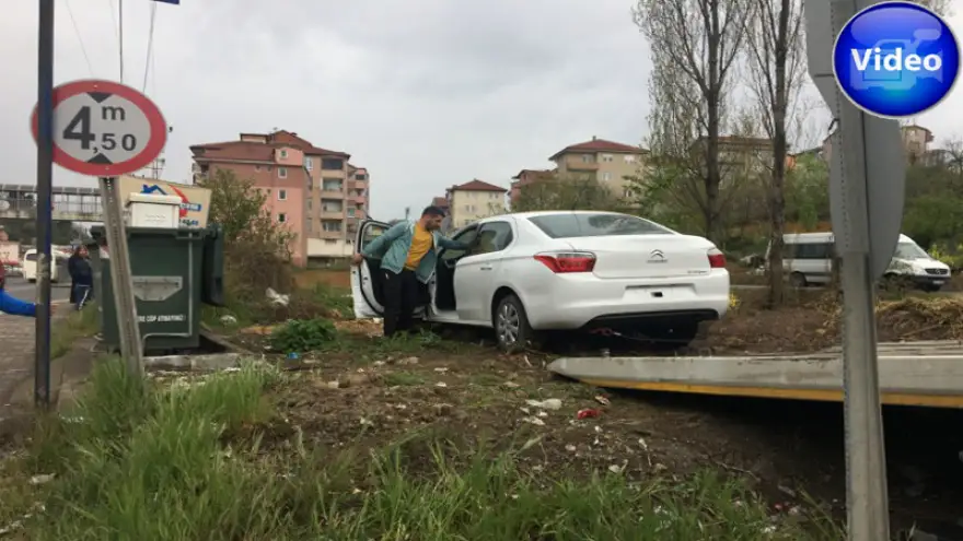 Şarampole uçtu…