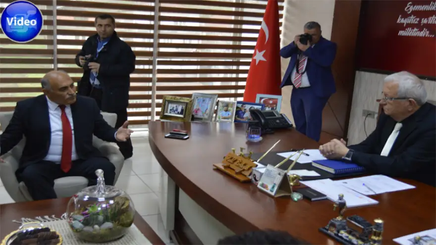 AK Parti heyetinden, Posbıyık'a ziyaret...