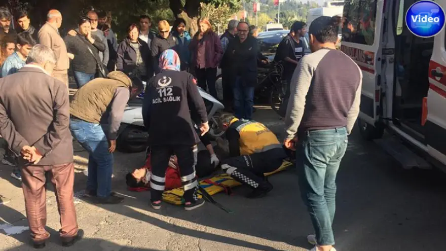 Ereğli'de trafik kazası: 1 Yaralı