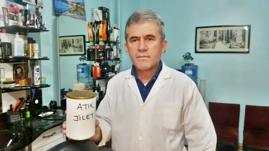 Berberden “Atık Jilet” uygulaması