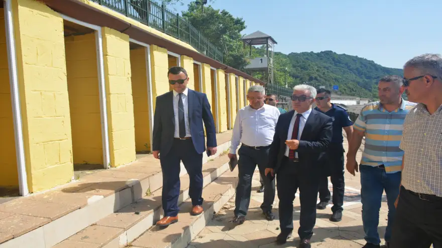 Belediye plajı 10 Haziran'da açılıyor...