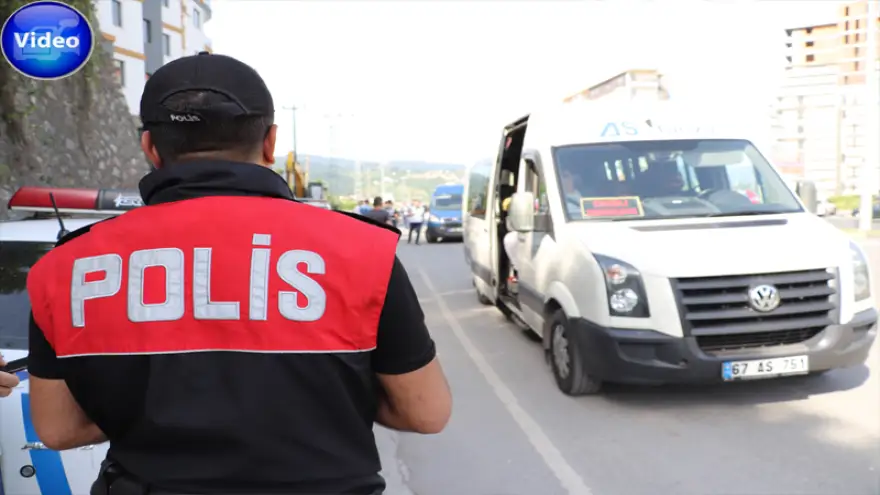 Yolcu otobüslerine denetim...