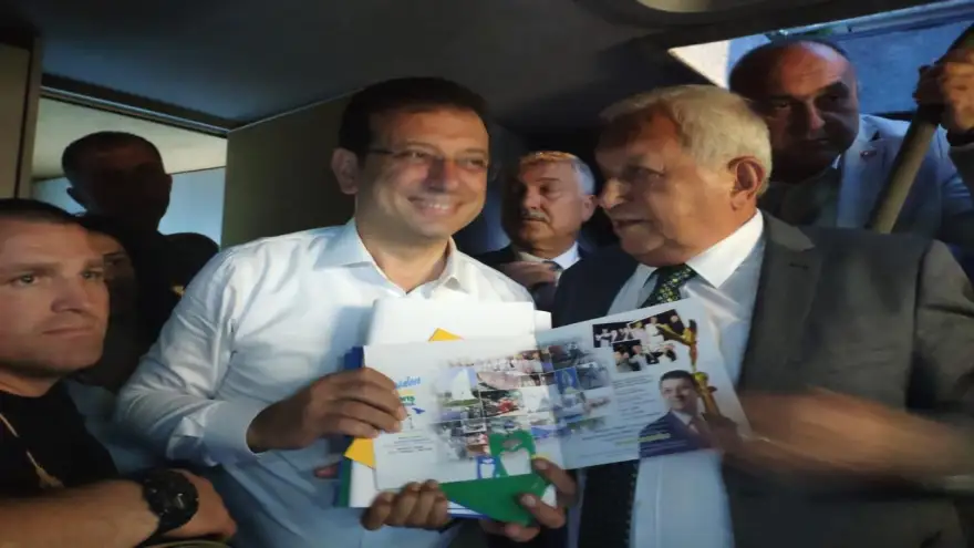 Posbıyık, İmamoğlu'na destek için İstanbul'da
