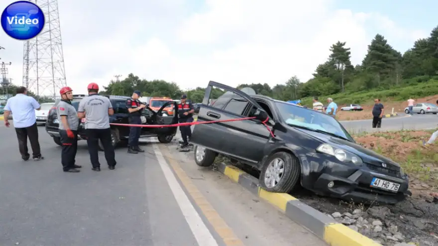 Kavşakta çarpıştılar: 5 yaralı var