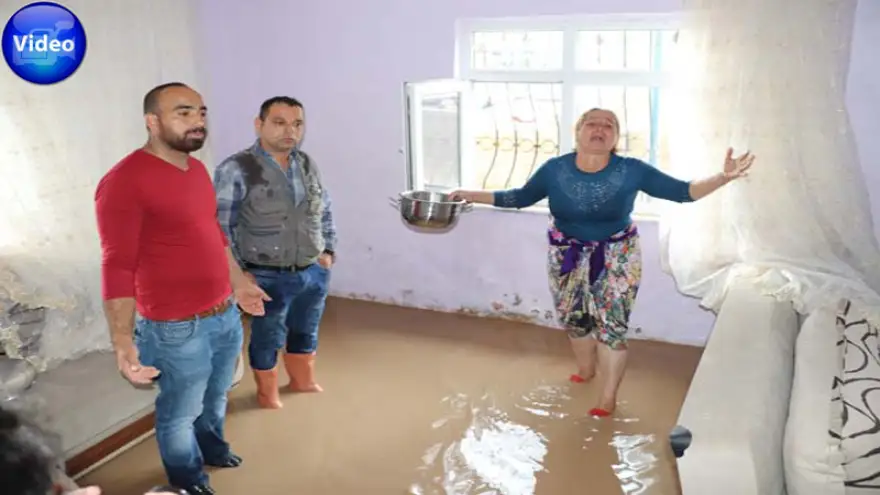 Sağanak yağış etkili oldu…