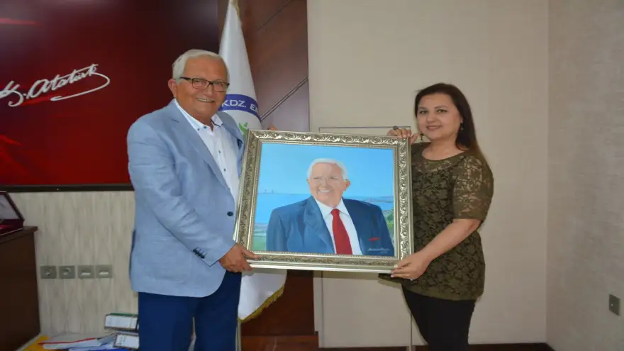 Başkan Posbıyık'ı ziyaret ettiler... 