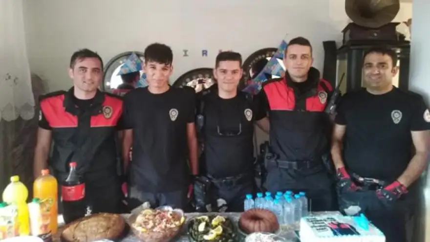 En büyük hayalini Yunus polisleri gerçekleştirdi…