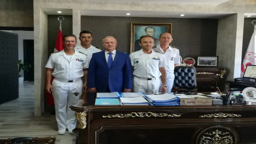 NATO Görev Gemileri Heyetinden Ziyaretler…