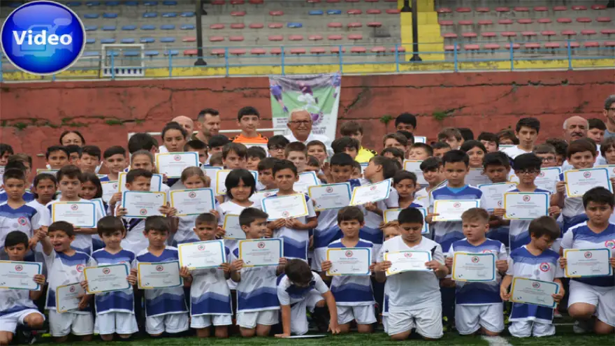 Posbıyık, 310 Futbolcuya sertifika verdi...