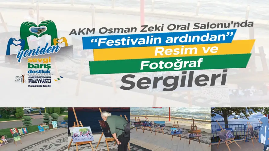 Resim ve Fotoğraf sergisi AKM'de sürüyor..