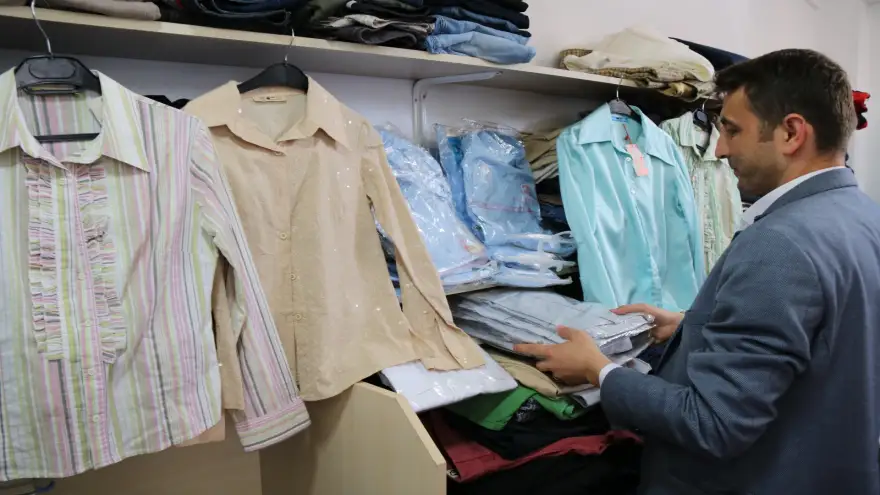 325 Aile kıyafet yardımı yapıldı