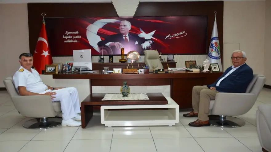 Yazıcıoğlu'dan Posbıyık'a veda ziyareti..

