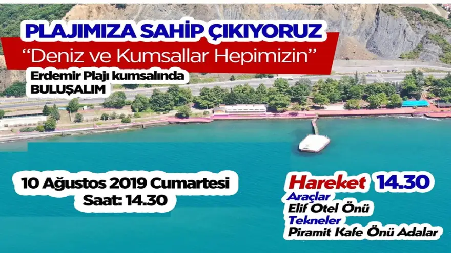 Bayramda Erdemir plajını istiyoruz!..