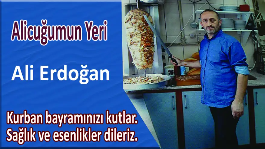 Alicuğumun Yeri, Kurban Bayramınızı kutlar. Sağlık ve huzur dolu günler diler