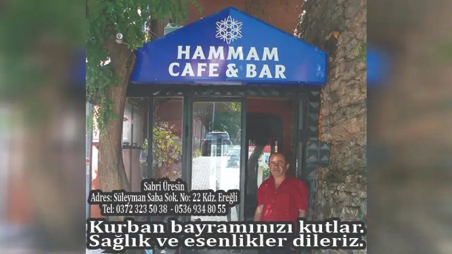 Hammam Cafe, Kurban Bayramınızı kutlar. Sağlık ve huzur dolu günler diler