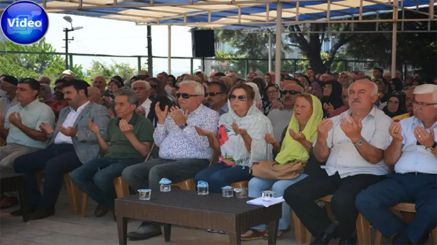 Şehir mezarlığı'nda Mevlid okutuldu