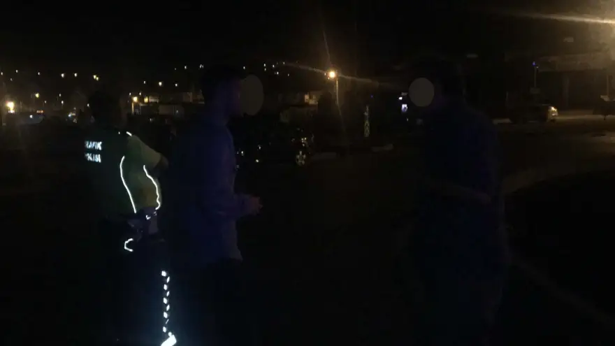 Aldığı alkol başına dert açtı…