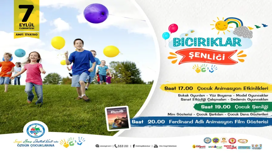 Bıcırıklar şenliği'ne davetlisiniz...
