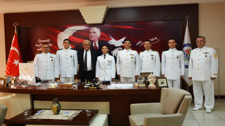 Sancaktar gemi heyetinden ziyaret…
