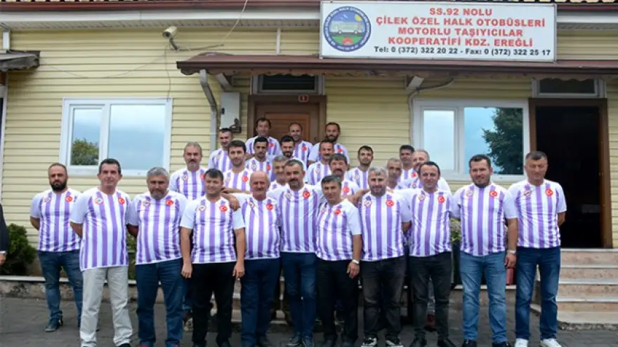 Halk Otobüslerinden Belediyespor'a tam destek