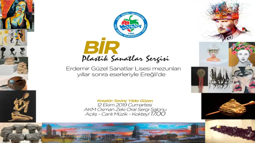 "BİR Plastik Sanatlar Sergisi" davetlisiniz!