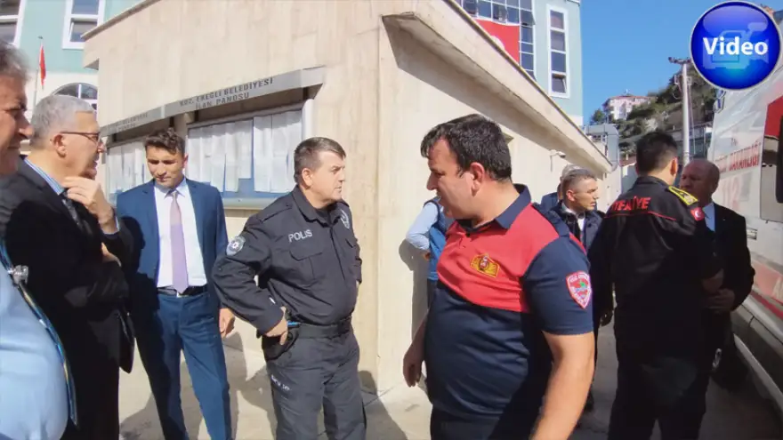 Önce Belediye personeli, sonra 112