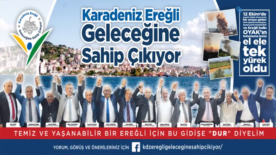 Karadeniz Ereğli geleceği'ne sahip çıkıyor