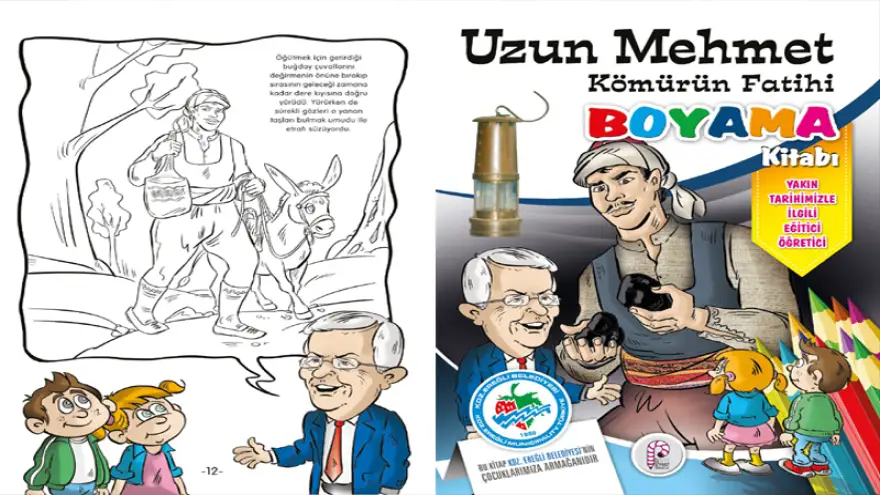 Posbıyık'tan, çocuklara Uzun Mehmet kitabı