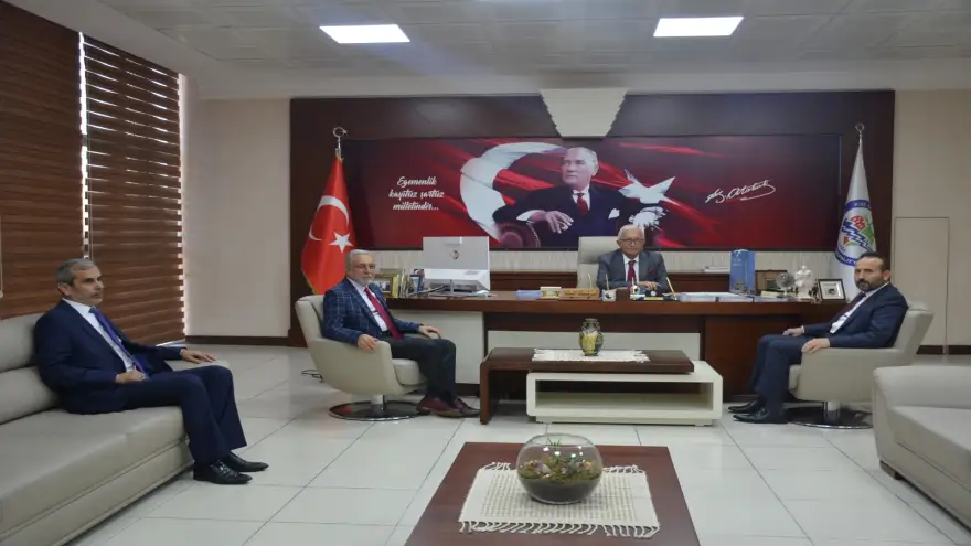 Müftü Albayrak'tan, Başkan Posbıyık'a ziyaret