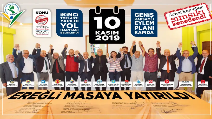 Oyak'ın Ereğli'ye tutumuna karşı, yol haritası belirlendi