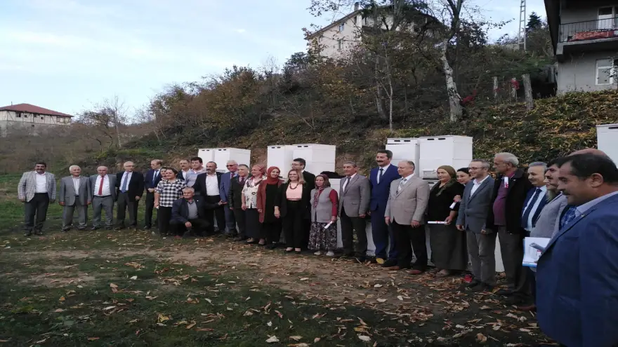 Arıcılık Kursu’nu tamamlayanlara sertifikaları verildi