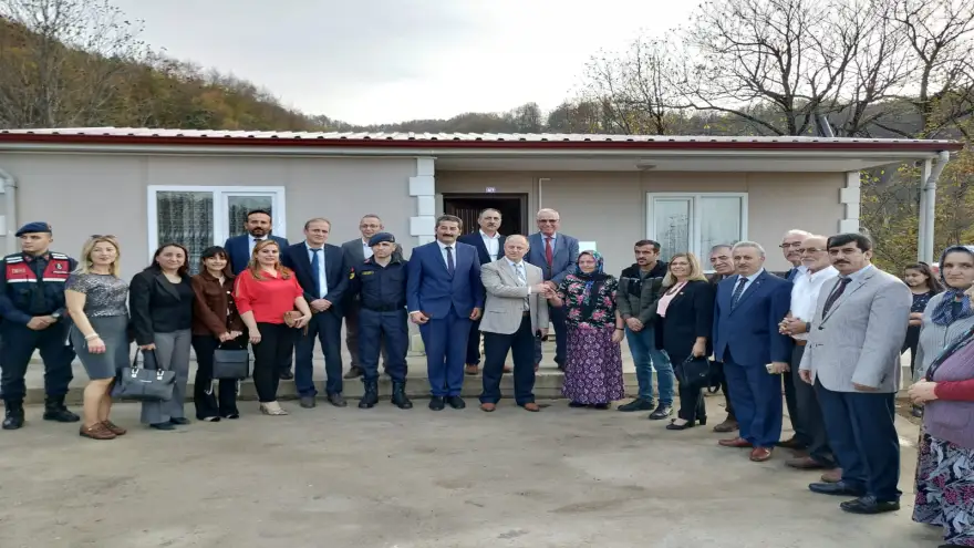 Evin anahtarı teslim edildi…