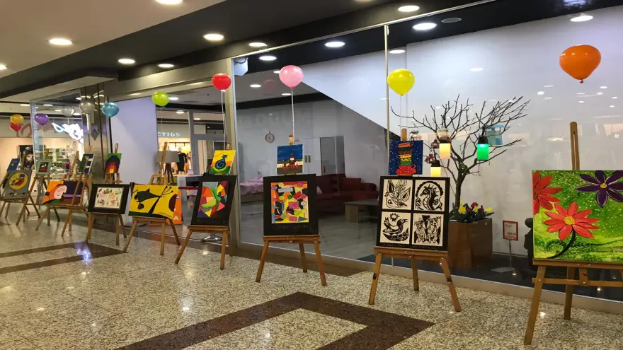 Ereylin AVM'de "Yaratıcılık engel tanımaz" Sergisi